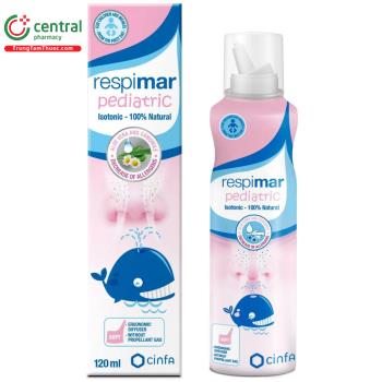 Xịt mũi Respimar hồng 120 ml